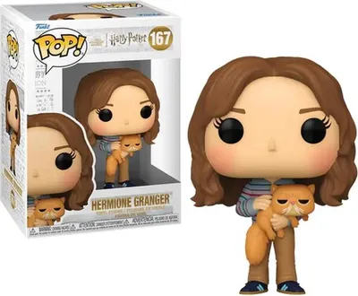 Obrázek produktu pro Funko Pop! - Harry Potter - Hermione With Crookshanks #167