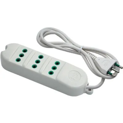 Immagine prodotto di FANTON 41000 Cavo di prolunga 1,5 m 3 prese CA Bianco