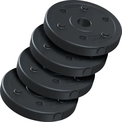 Obrázek produktu pro ScSPORTS Sada zátěžových kotoučů, 4 x 1,25 kg