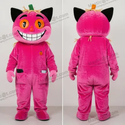 Produktbild von Rosa MASTICOT Cartoon-Spukmann-Maskottchen