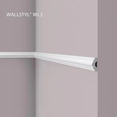 Image de NMC WL3 WALLSTYL Cimaise Profil de décoration 2 m