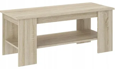 Produktbild von Framire Couchtisch - Eiche Sonoma - 120 x 50 x 45 cm - Modern A-4