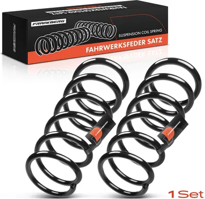 Image de Frankberg 2x Ressort de suspension essieu arrière pour Fiat Panda 312 319 0.9L 1.2L Année à partir de 2012