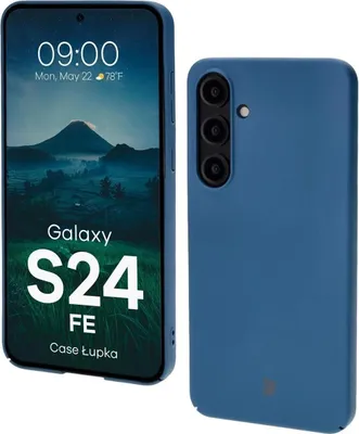 Produktbild von BIZON Case Lupka Samsung Galaxy S24 FE blau