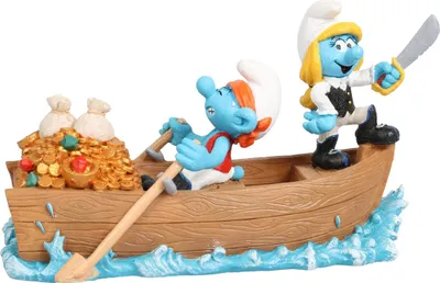 Obrázok produktu pre Schlumpfine und Schlumpf als Wasserpiraten  - Figur