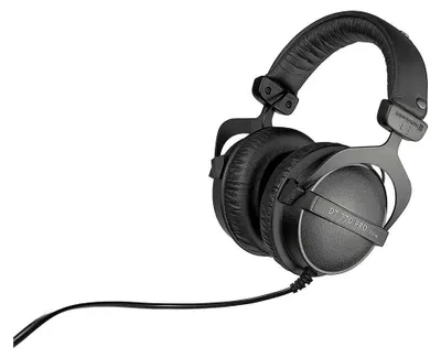 Obrázok produktu pre Beyerdynamic DT 770 PRO 32 Ω, Kábel, Javisko / štúdio, 5 - 35000 Hz, Slúchadlá, Čierna