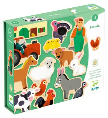 Image de Jeu d'aimants « La ferme », Djeco