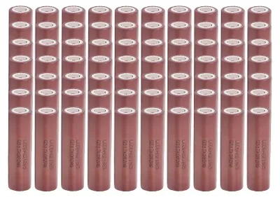 Productafbeelding van 18650 batterij, 3000 mAh capaciteit, 20A ontlaadstroom, HG2-3000mAh-70 stuks