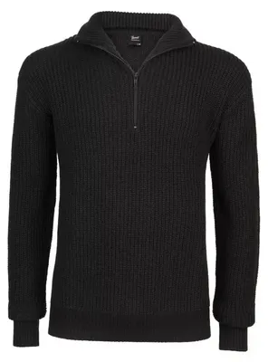 Zdjęcie produktu dla Brandit MILITARY Army Marine Troyer Sweater schwarz - S