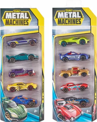 Produktbild von Metal Machines - Auto 5er Pack Serie 2 (sortierter Artikel)