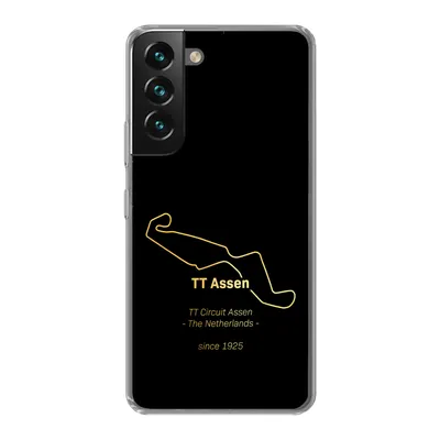 Produktbild von MuchoWow® Handyhülle Schutzhülle Hülle für Samsung Galaxy S22 TT Assen - Rundkurs - Gold Silikon Softcase Handy Hülle - Mobiltelefonhülle
