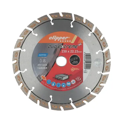 Produktbild von Norton Clipper Diamant-Trennscheibe Extreme Beton 230 x 22,23 mm