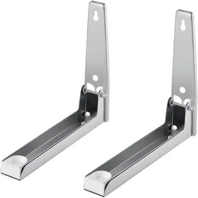 Produktbild von 2er Set Mikrowellenhalterung Wand ,Edelstahl,für Mikrowellenherd