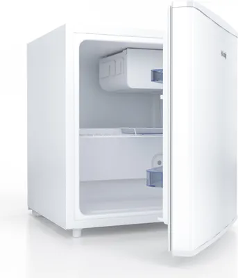 Image de H.KOENIG Mini-réfrigérateur FGX480 / 46 L/ Autonome/  / Petite taille compacte 51cm / Silencieux / Compartiment à glaçons 4L/ Thermostat réglable/ Butée de porte réversible, Blanc