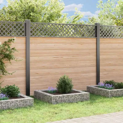 Obrázek produktu pro vidaXL Gabionové zvýšené lůžko z pozinkované oceli 100x100x20 cm