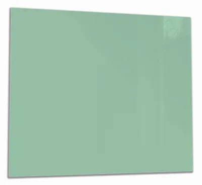 Produktbild von Wallario Herdabdeckplatte aus Glas, Größe 60 x 52 cm 1-teilig, Motiv Pastellgrün