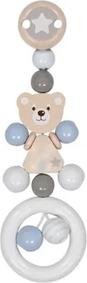 Produktbild von Goki Clip - Bär Babyspielzeug für Kinderwagen und Buggy