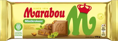 Zdjęcie produktu dla Krucha mięta Marabou 170g