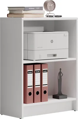 Image de Regal >Lissy< in Weiß - 60x78x28cm (BxHxT)