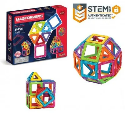 Produktbild von Magnetisches Bauspielzeug- Magformers, 30 Teile