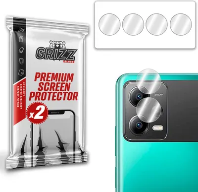 Zdjęcie produktu dla Szkło GrizzGlass HybridGlass do kamery POCO X5