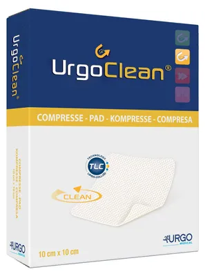 Immagine prodotto di Medicazione Urgoclean Pad 10 X10 Cm 5 Pezzi