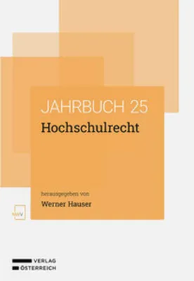 Obrázek produktu pro Hochschulrecht - Jahrbuch 2025