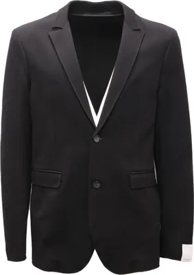 Produktbild von 6298AI giacca uomo PAOLO PECORA man viscose jersey jacket black