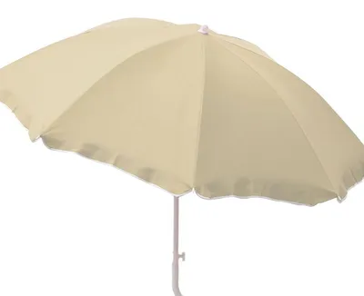 Produktbild von Strandschirm knickbar ca. 180 cm aus Polyester mit UV-Schutz und Mast