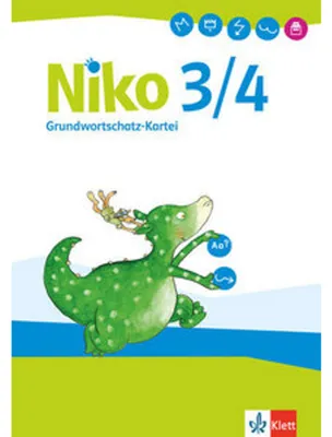 Produktbild von Niko Sprachbuch 3/4. Grundwortschatzkartei, Allgemeine Ausgabe Klasse 3/4