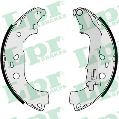 Produktbild von LPR 08590 Bremsbackensatz  8590