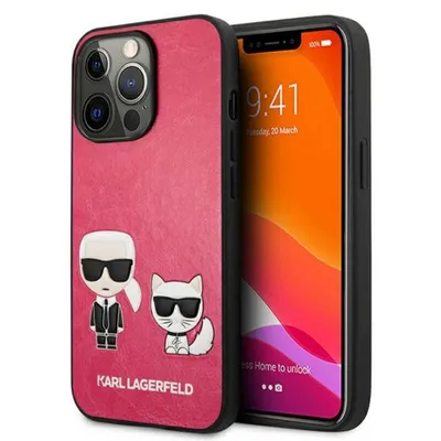 Custodia KARL LAGERFELD Per IPhone 13 Pro Max 6,7'' – Trasparente Con Testa Di Choupette - 2