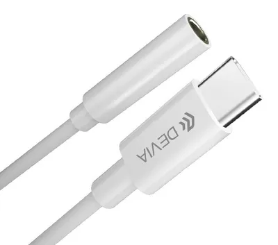 Immagine prodotto di Adattatore per cuffie da USB-C a jack da 3,5 mm in bianco Adattatore 0,10 m