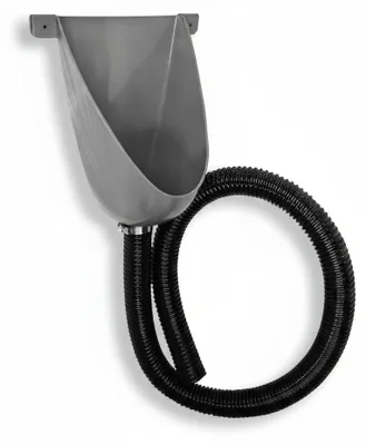 Imagen del producto de InAndOutdoorMatch - Orinal para interiores y exteriores - Plástico - Gris, Imagen generada por IA