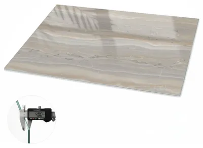 Produktbild von Glas Tischplatte 120x80 cm – Tischauflage aus gehärtetem Glas – Glasplatte für Esstisch – Küchentischplatte aus Glas – Tischschutz Glas modern – Dekorative Glasplatte – Pflegeleichte Glastischplatte – Sicherheitsglas Tischplatte – Elegante Textur, KI-generiertes Bild