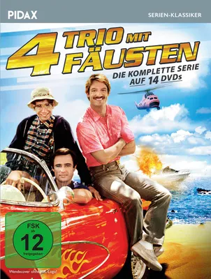 Produktbild von Trio mit vier Fäusten - BOX (DVD) 14Disc Die Komplette Serie, Min: 2660/DD/VB - Pidax Film- und Hörspielverlag GmbH  - (DVD Video / TV-Serie)