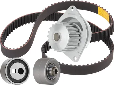 Produktbild von RIDEX 3096W0478 Zahnriemensatz + Wasserpumpe für NISSAN MICRA II (K11) passend für PEUGEOT 106 II Schrägheck (1A, 1C) 106 I (1A, 1C) für CITROËN SAXO