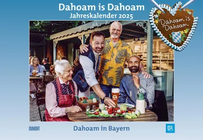 Productafbeelding van Dahoam is Dahoam 2025 - Brochurekalanderset - Wandkalender - met jaarplanner - Formaat 42 x 29 cm