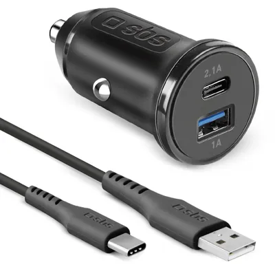 Produktbild von SBS Auto-Ladeset USB-Typ C