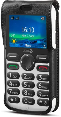 Obrázok produktu pre Doro 8390, Zatváracie puzdro, Doro, Doro 1380/5860 Doro 1380/5861, 6,1 cm (2.4"), Čierna