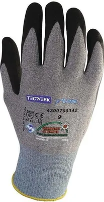 Produktbild von Handschuhe Flex Gre 10 grau/schwarz EN 388 PSA-Kategorie II