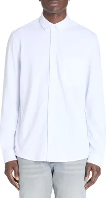 Produktbild von Celio Lapice-Shirt Herren Hemd aus Baumwolle mit Elasthan langärmlig mit Kragen Größe M