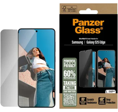 Produktbild von PanzerGlass Privacy SP Galaxy S25 Edge UWF