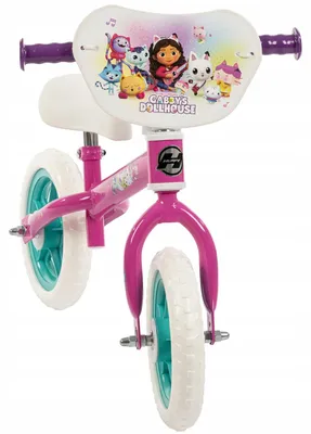 Immagine prodotto di Toimsa Bici Senza Pedali Gabby Casa delle Bambole 10´´ Bicicletta Rosa 24 Mesi-3 Anni Bambino Rosa 24 Mesi-3 Anni