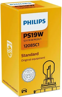 Zdjęcie produktu dla Philips Vision 12085C1 Konwencjonalna żarówka wewnętrzna i sygnalizacyjna, 18 W, 12 V, PS19W, 1 szt.