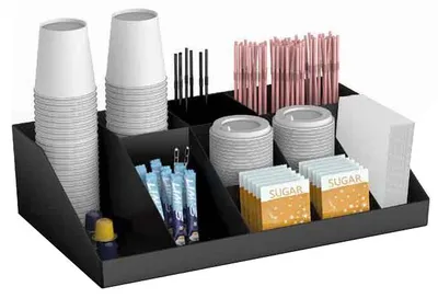 Immagine prodotto di Organizer per caffè e tè Deflecto a 10 scomparti