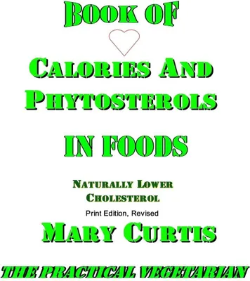 Produktbild von Book Of Calories and Phytosterols In Foods