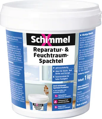 Produktbild von SchimmelX Reparatur- und Feuchtraumspachtel 1 kg