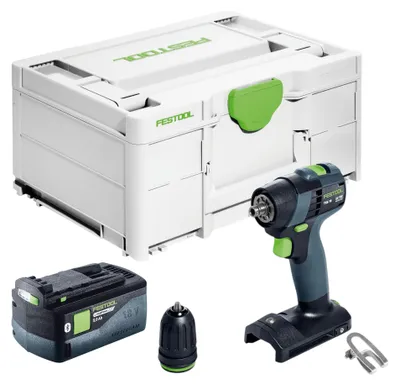 Produktbild von Festool TXS 18-Basic Akku Bohrschrauber 18 V 40 Nm Brushless + 1x Akku 5,0 Ah + Systainer - ohne Ladegerät