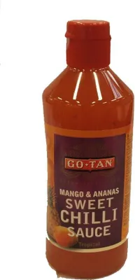 Produktbild von GoTan Sweet Chilli Sauche Mango & Ananas 500ml Flasche